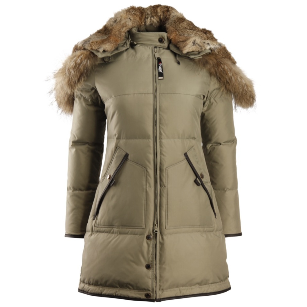 ✨GOOD CONDITION✨ Pajar Canada Cougar Down Parka with Genuine Fur Hood Size Med